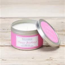 Happy Birthday Sweet Pea Soy Candle