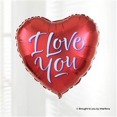 I love you balloon