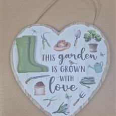 &#39;This Garden Is Grown With Love&#39; sign